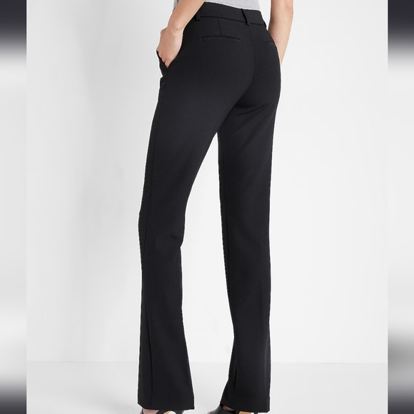 Express Mid Rise Publicist Barely Boot Pants - Picture 4 of 10